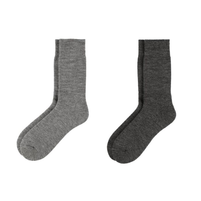 Acces Merinosekoitesukat froteepohja 2-pak 40/42-43/46 - Primica Tools