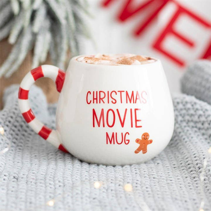 Julfilm Pepparkakor rundad mugg
