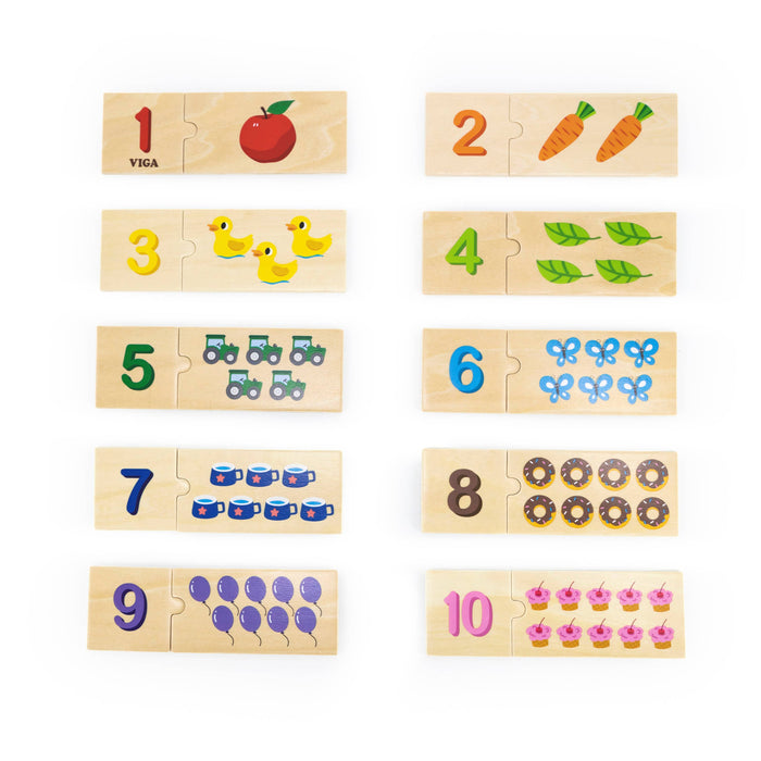 Nummerpussel - lär dig räkna