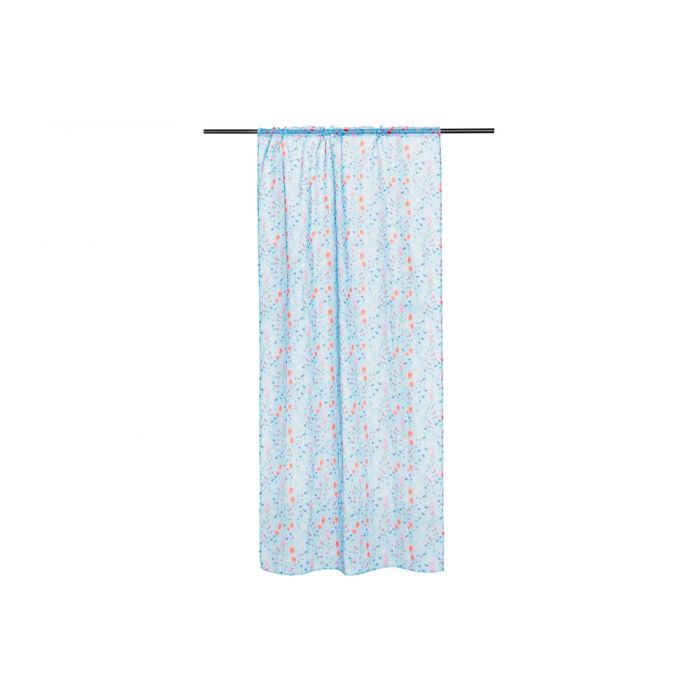 4 Living Collection Sivuverho Floreo 2 kpl 140x240 cm sininen