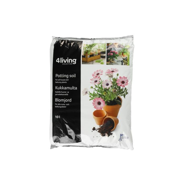 4 Living Collection Kukkamulta 10 L