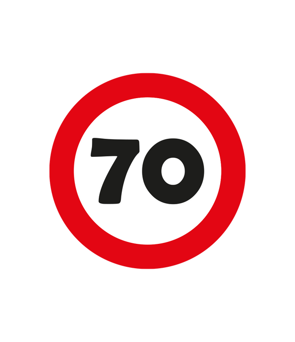 Trafikskyltkonfetti – 70 (14 gram)