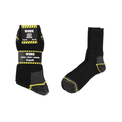 Sukat Work Musta 3-pack - Primica Tools