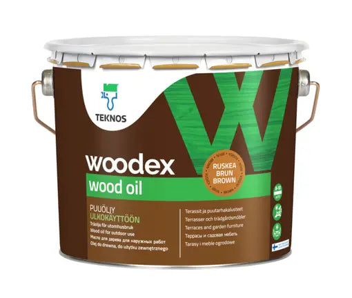 WOODEX WOOD OIL ruskea 2,7L - Primica Tools