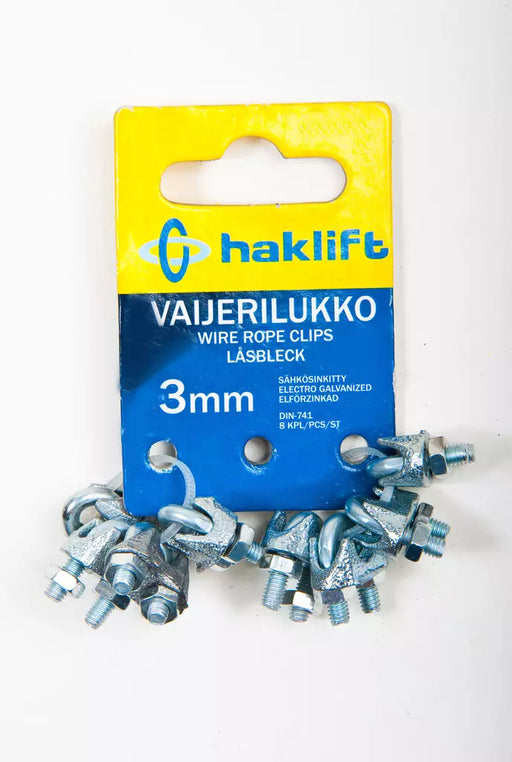 Vaijerilukko 3mm 8kpl - Primica Tools