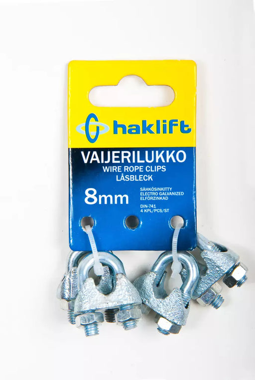 Vaijerilukko 8mm 4kpl - Primica Tools