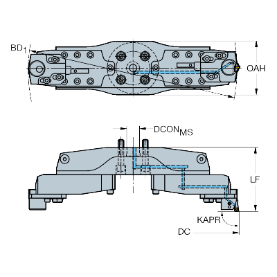 826-1027TC11HP CoroBore® 826 XL -hienoavarrin - Primica Tools