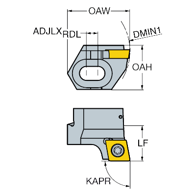 R820C-AR16SCFC09B CoroBore® BR30 -avartimen luisti - Primica Tools