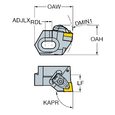 R820F-AR24DCFN12A CoroBore® BR30 -avartimen luisti - Primica Tools