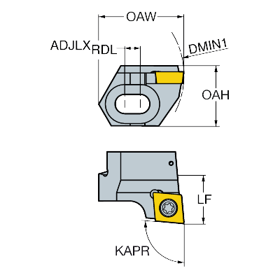 R820I-AR26SCLC12A CoroBore® 820 -avartimen luisti - Primica Tools