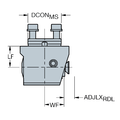 A34-R826C-E024HP CoroBore® 826 -hienoavarruspää - Primica Tools