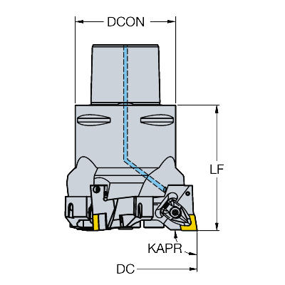 BR30-122CN12F-C8 Kolmiteräinen CoroBore® BR30 -rouhinta-avarrin - Primica Tools